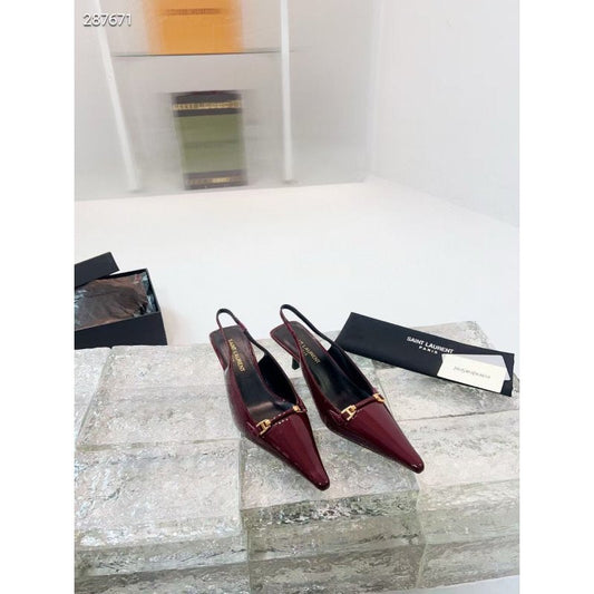 Saint Laurent Heeled Pointy Sandals SH2505120