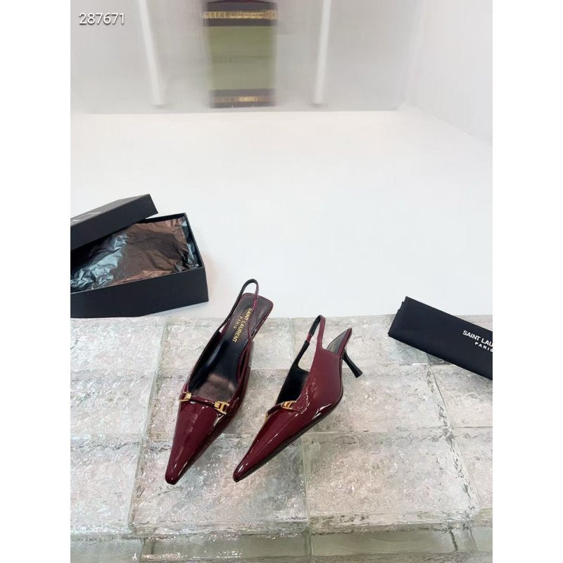 Saint Laurent Heeled Pointy Sandals SH2505120