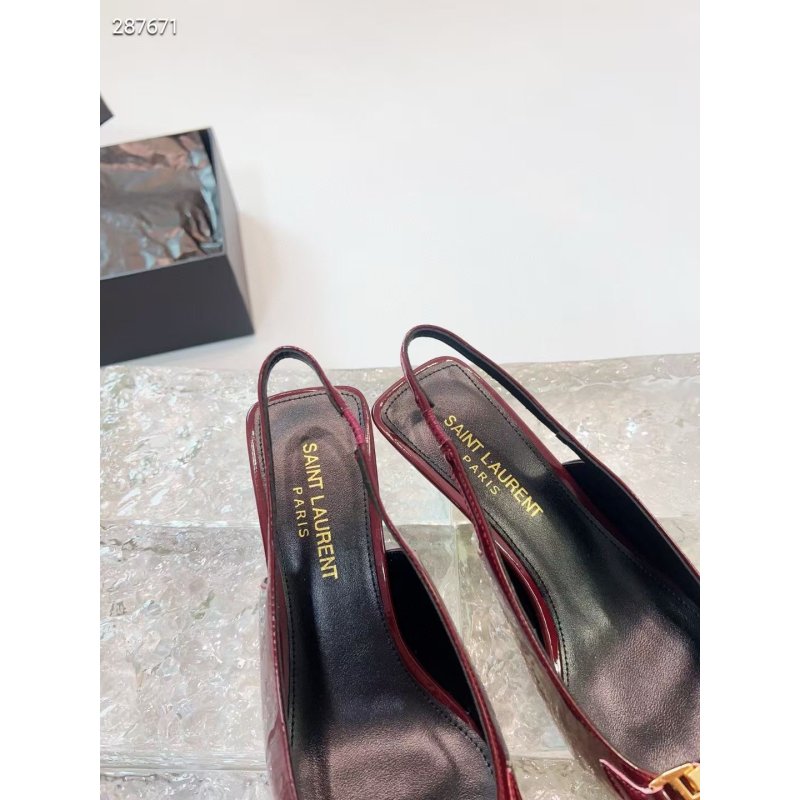 Saint Laurent Heeled Pointy Sandals SH2505120