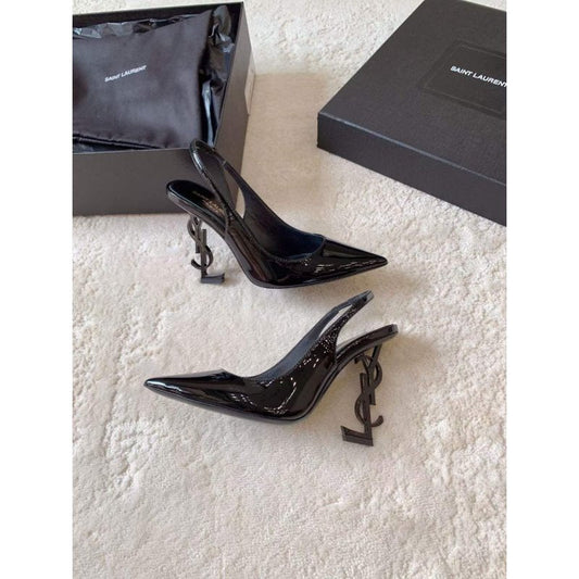 Saint Laurent High Heel Slingback Sandals SH010610