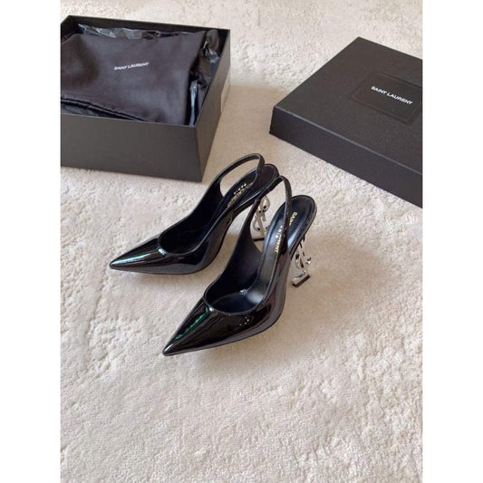 Saint Laurent High Heel Slingback Sandals SH010612