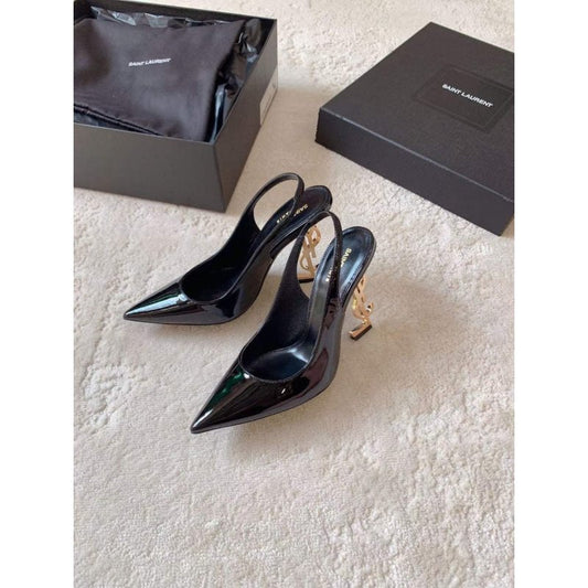 Saint Laurent High Heel Slingback Sandals SH010613