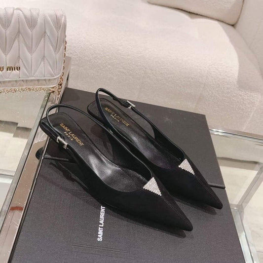Saint Laurent Pointed cal heeled Shoes SH00217