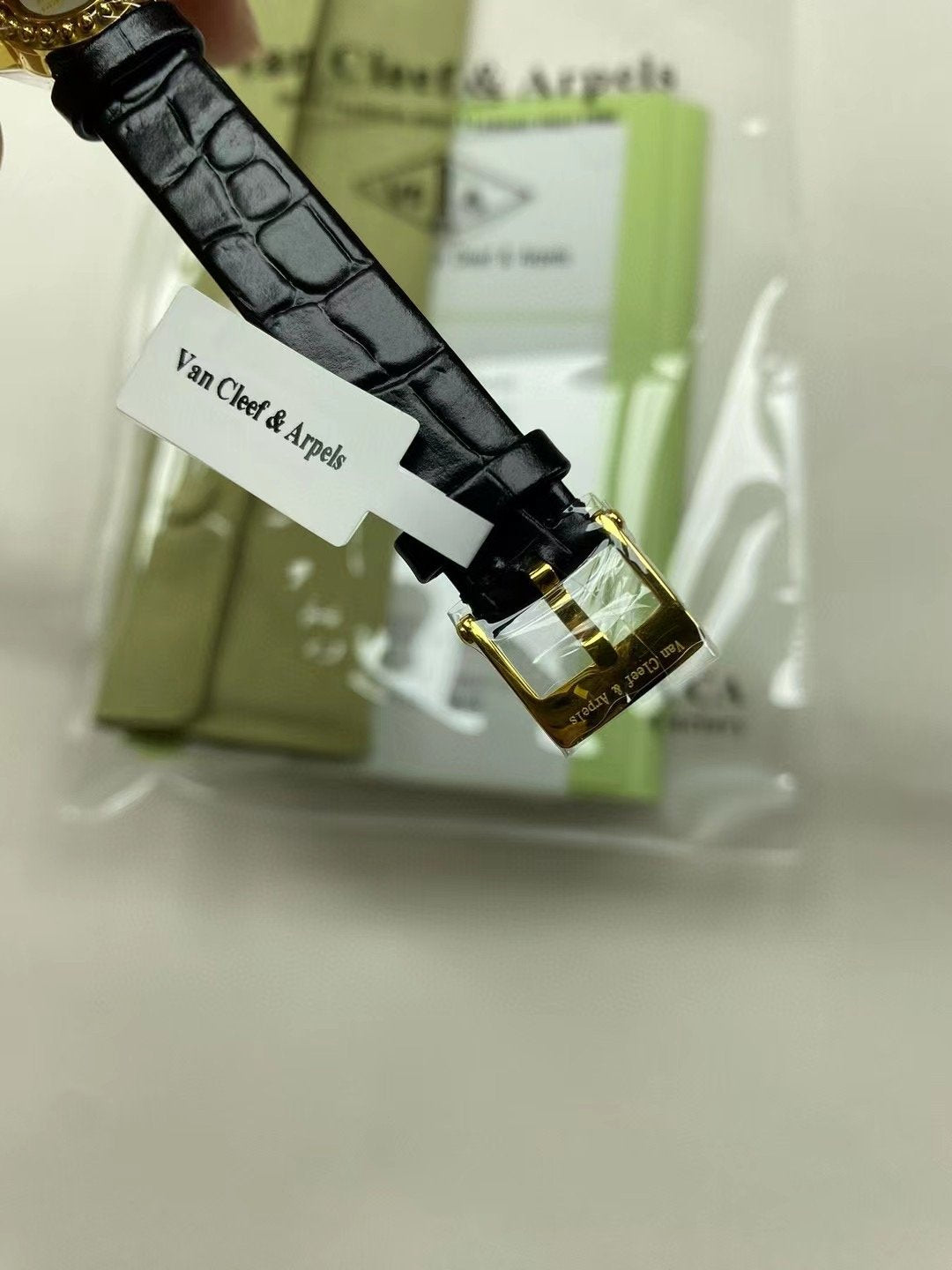 Van Cleef and Arpels Alhambra Four Leaf Wrist Watch WTJN25266