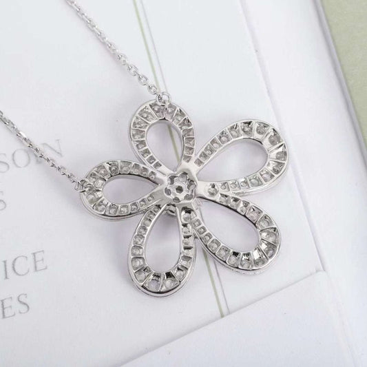 Van Cleef and Arpels Large Flower Necklace JWLH0122