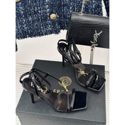 Versace Square Head High Heel Sandals SH010650
