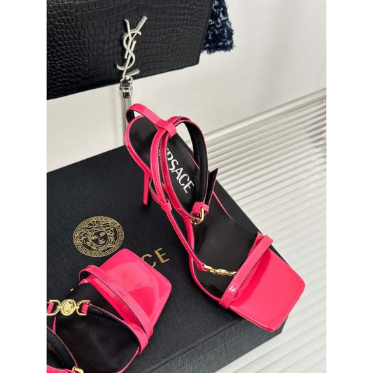 Versace Square Head High Heel Sandals SH010652