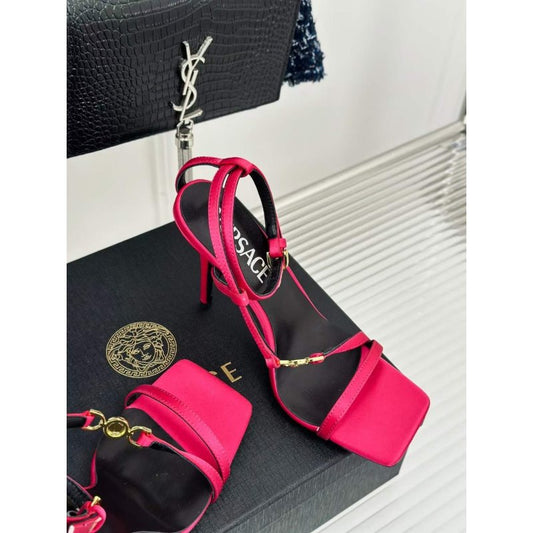 Versace Square Head High Heel Sandals SH010655
