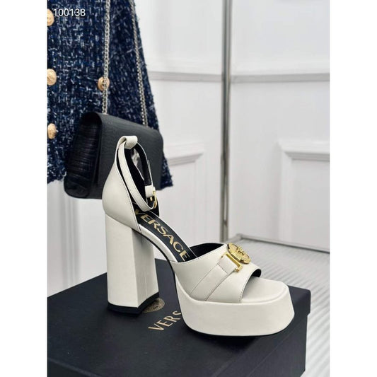 Versace Square Head High Heel Sandals SH010662