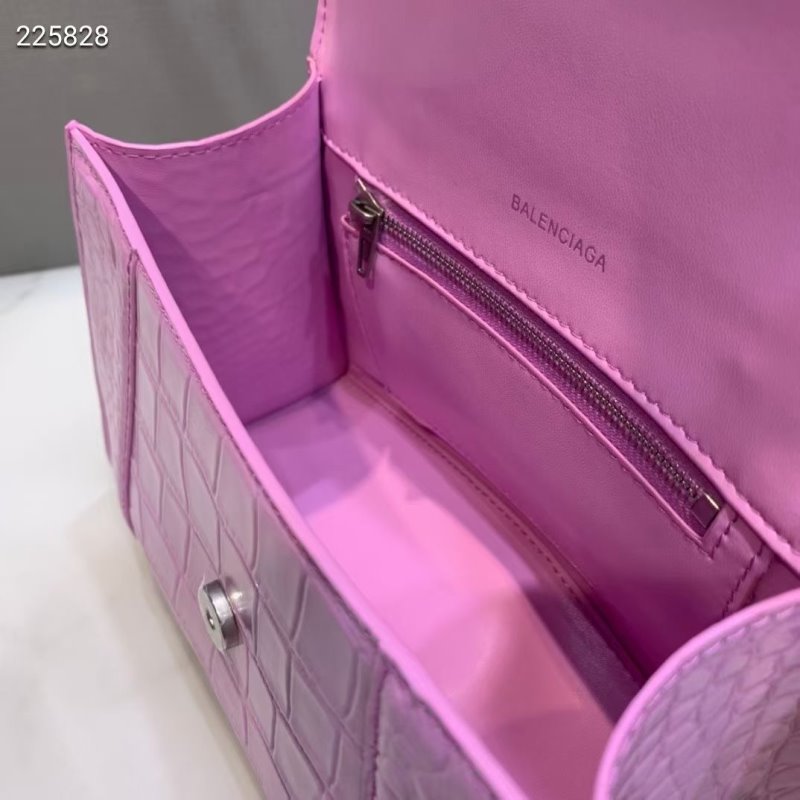Balenciaga Pink Hourglass Tote Bag BLCG0168
