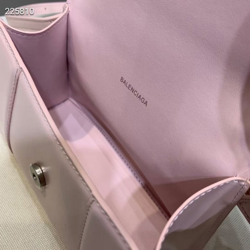 Balenciaga Pink Hourglass Tote Bag BLCG0183