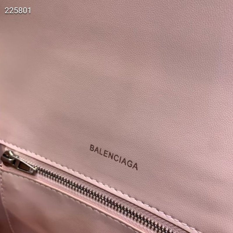 Balenciaga Pink Hourglass Tote Bag BLCG0186