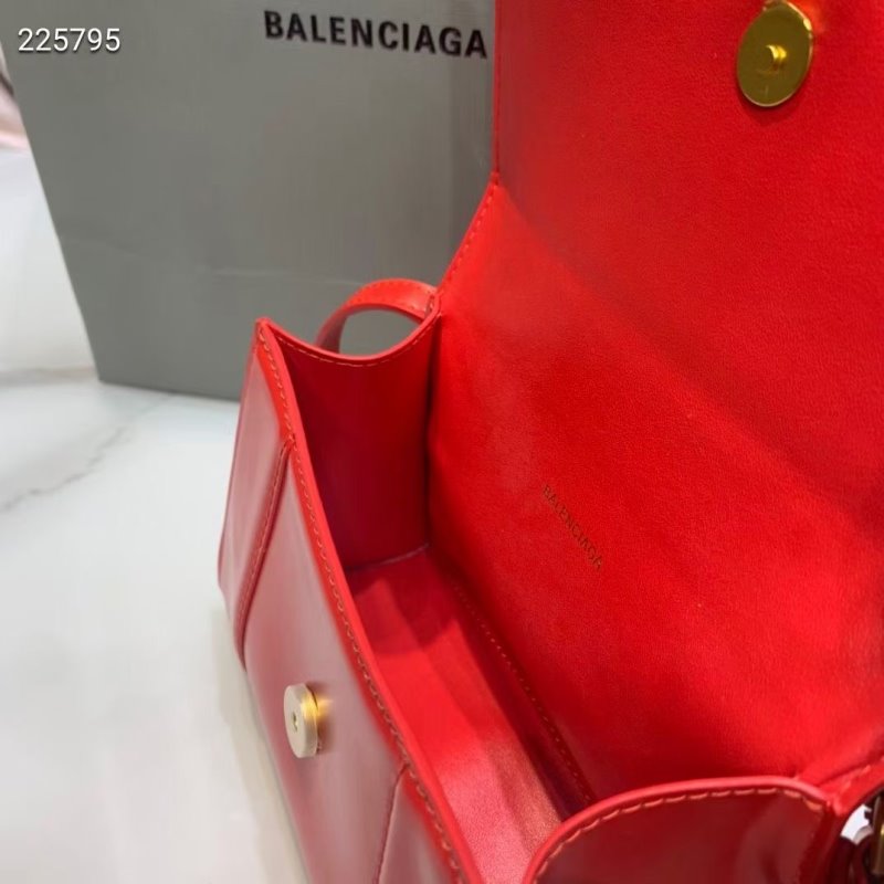 Balenciaga Red Hourglass Tote Bag BLCG0188