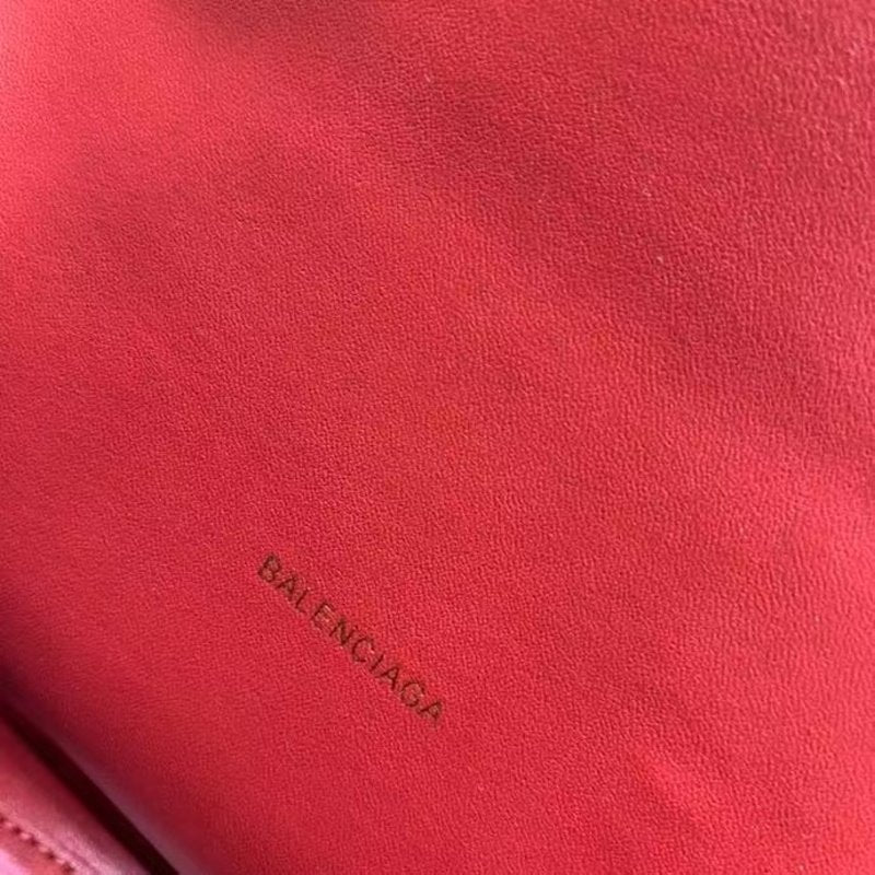 Balenciaga Red Hourglass Tote Bag BLCG0189