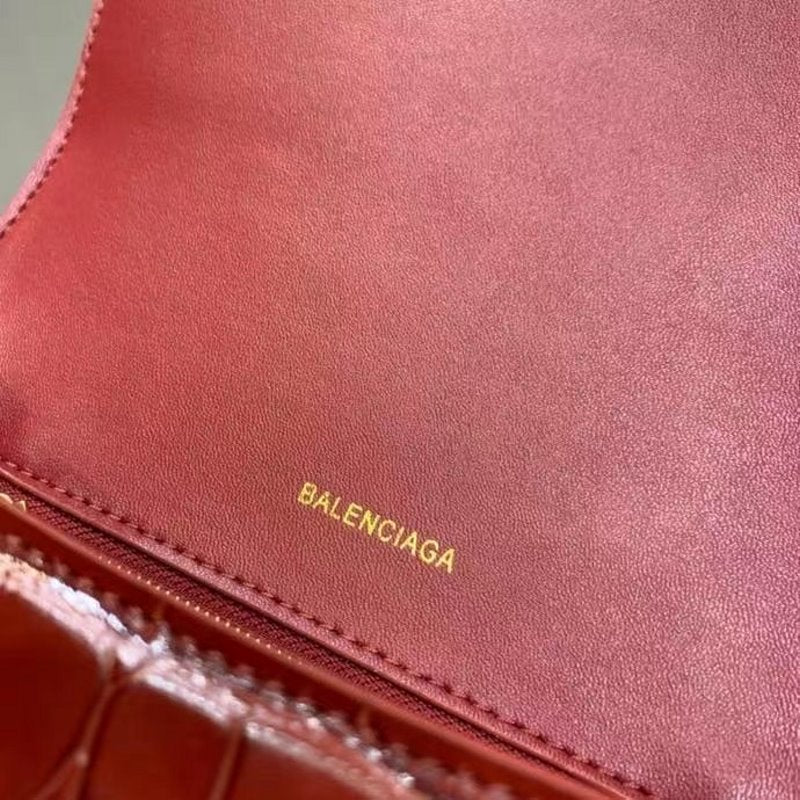 Balenciaga Red Hourglass Tote Bag BLCG0190