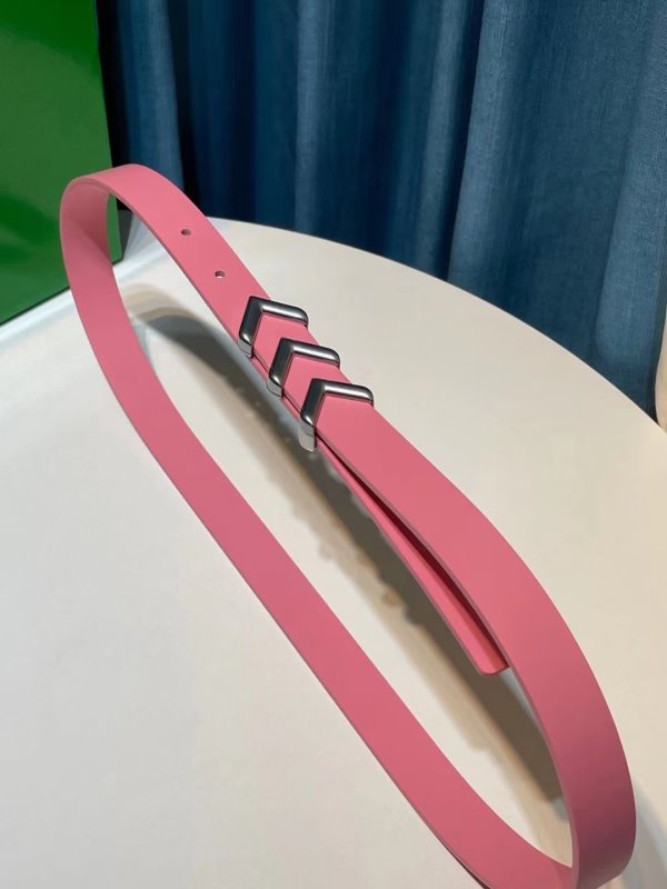Bottega Veneta Pink Hand Woven Belt WLB01213