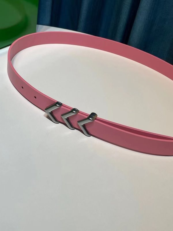 Bottega Veneta Pink Hand Woven Belt WLB01213
