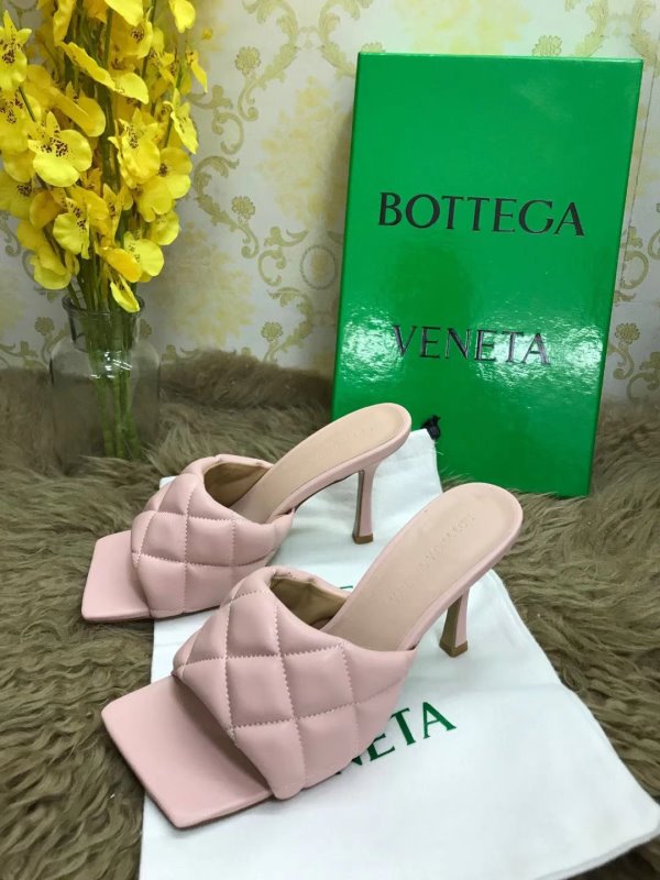 Bottega Veneta Pink Sandals SHS02541