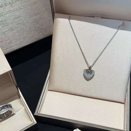 Bvlgari Heart Shaped Necklace JWL01207