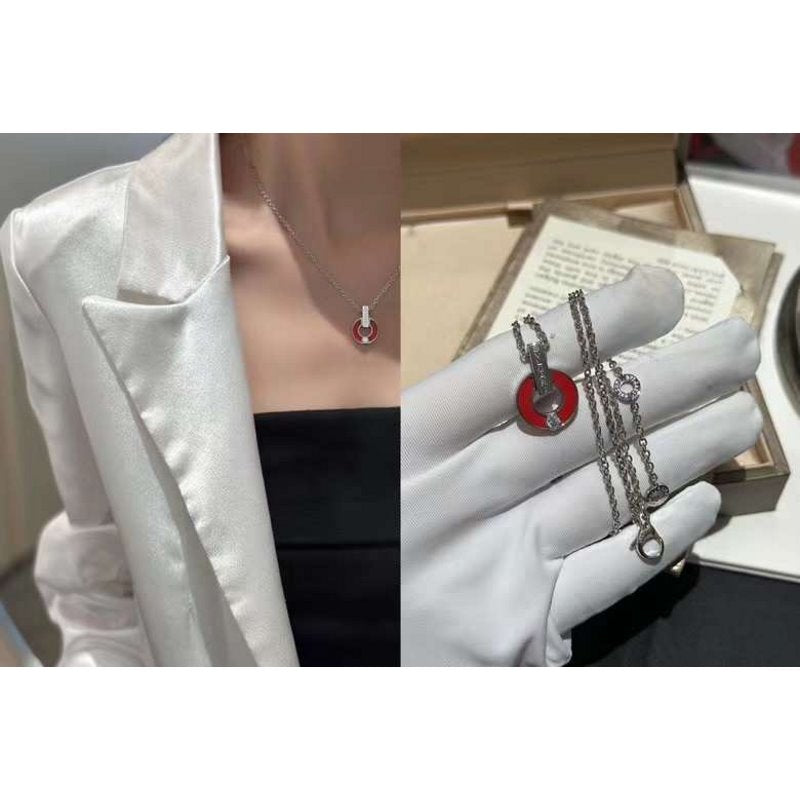 Bvlgari Moissanite Necklace JWL01226