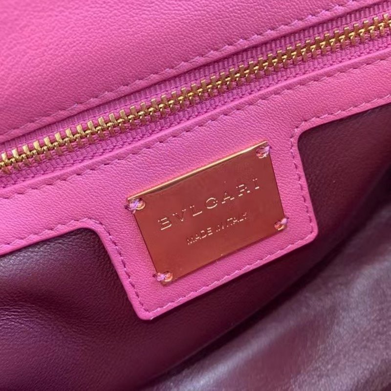 Bvlgari Pink Serpenti Cabocho Shoulder Bag BVGR00338