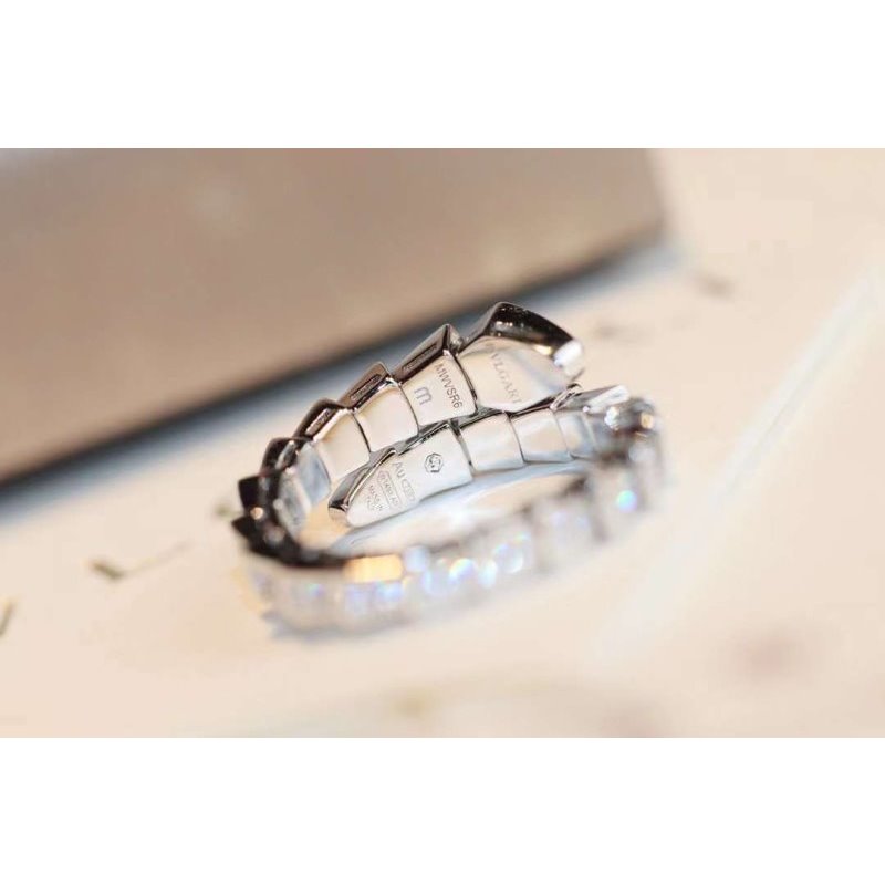 Bvlgari Snake Full Diamond Ring JWL00206