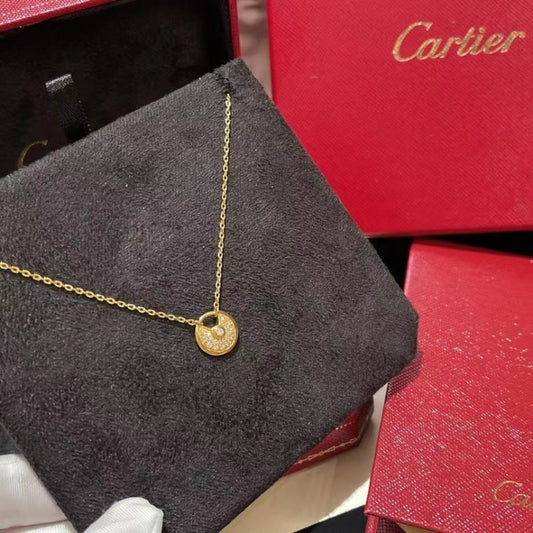 Cartier Amulet Diamond Necklace JWL00824