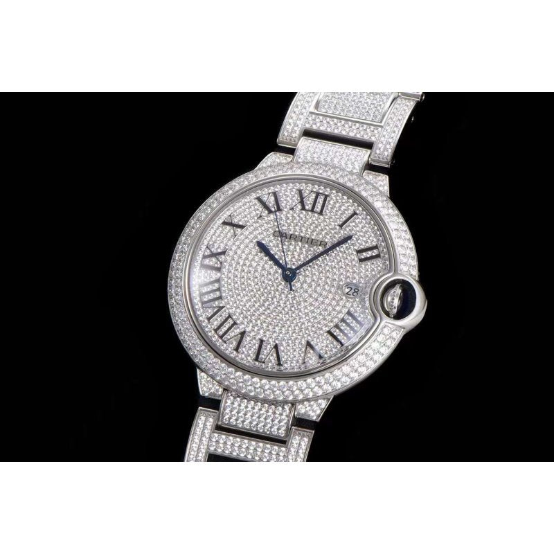 Cartier Blue Ballon Square Wrist Watch WAT02075