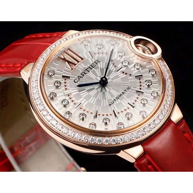 Cartier Blue Ballon Square Wrist Watch WAT02076