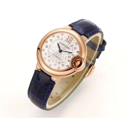 Cartier Blue Ballon Square Wrist Watch WAT02077