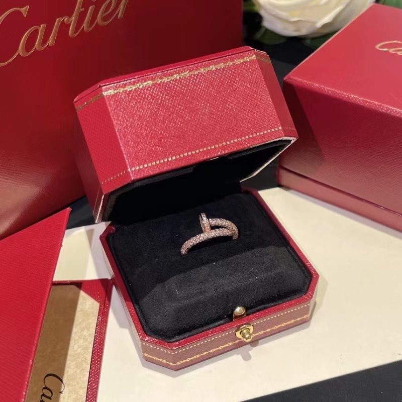 Cartier Nail Diamond Ring JWL00790