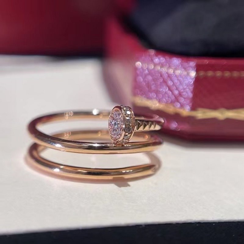 Cartier Nail Diamond Ring JWL00792