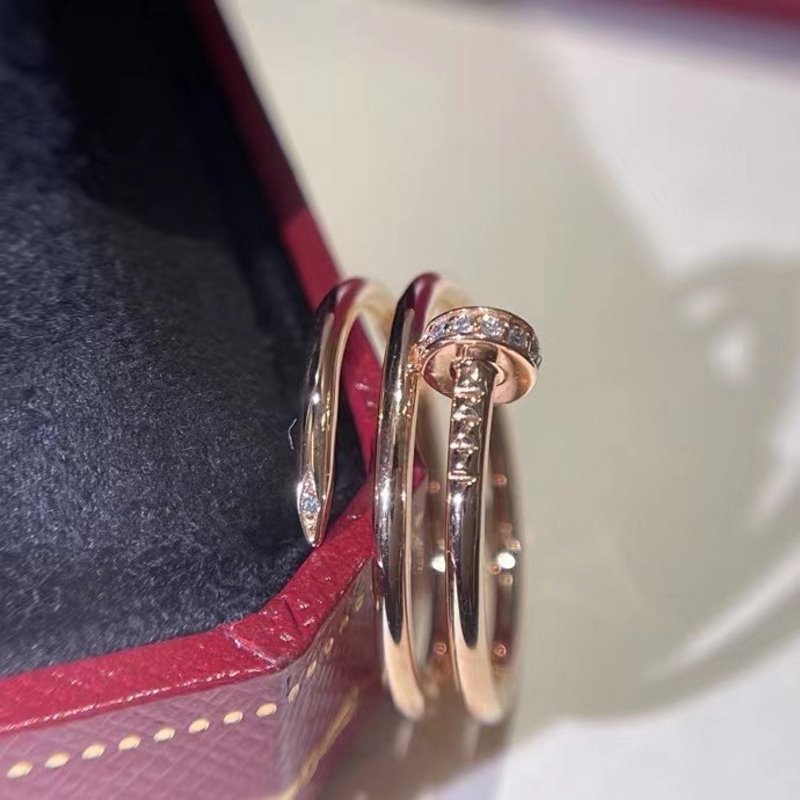 Cartier Nail Diamond Ring JWL00792