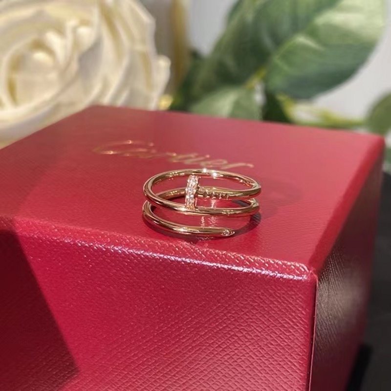 Cartier Nail Diamond Ring JWL00792