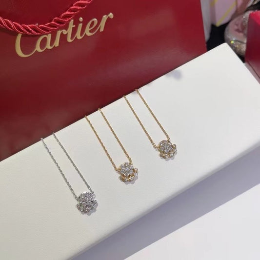 Cartier Six Circle Diamond Necklace JWL00819