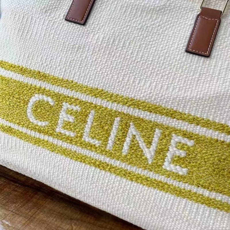 Celine Beige Cabas Tote Bag BCLN0256
