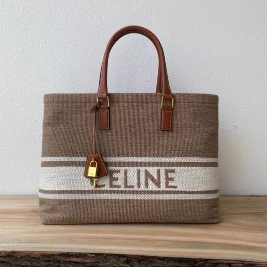 Celine Brown Cabas Tote Bag BCLN0253