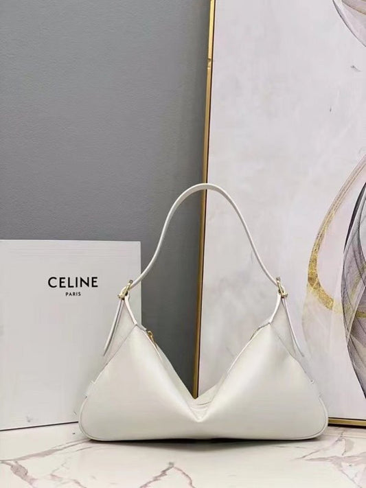 Celine White Armpit Bag BCLN0249