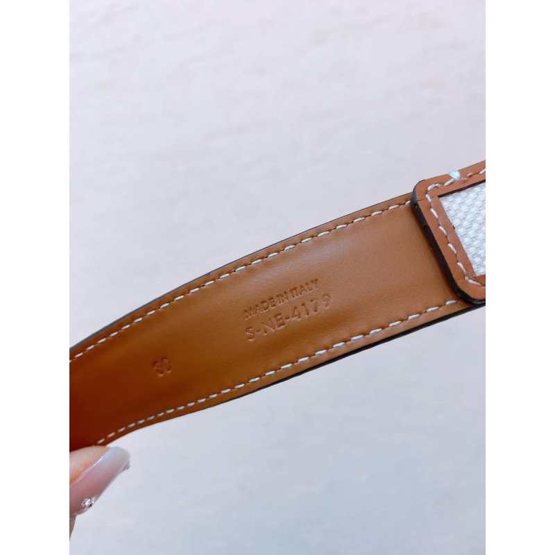 Celine Triomphe Cow Leather Belt WB001127