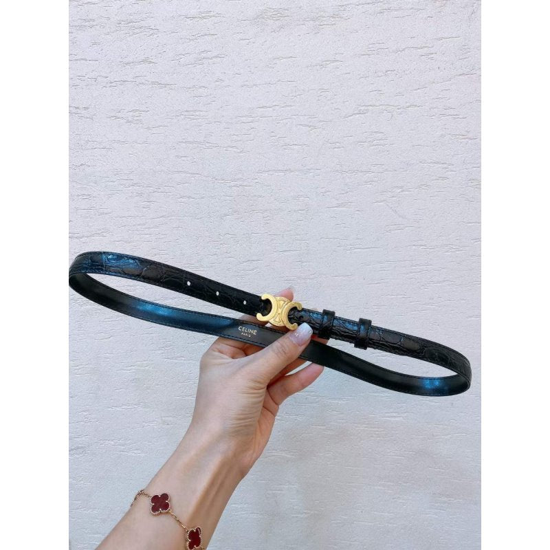 Celine Triomphe Cowhide Belt WB001121