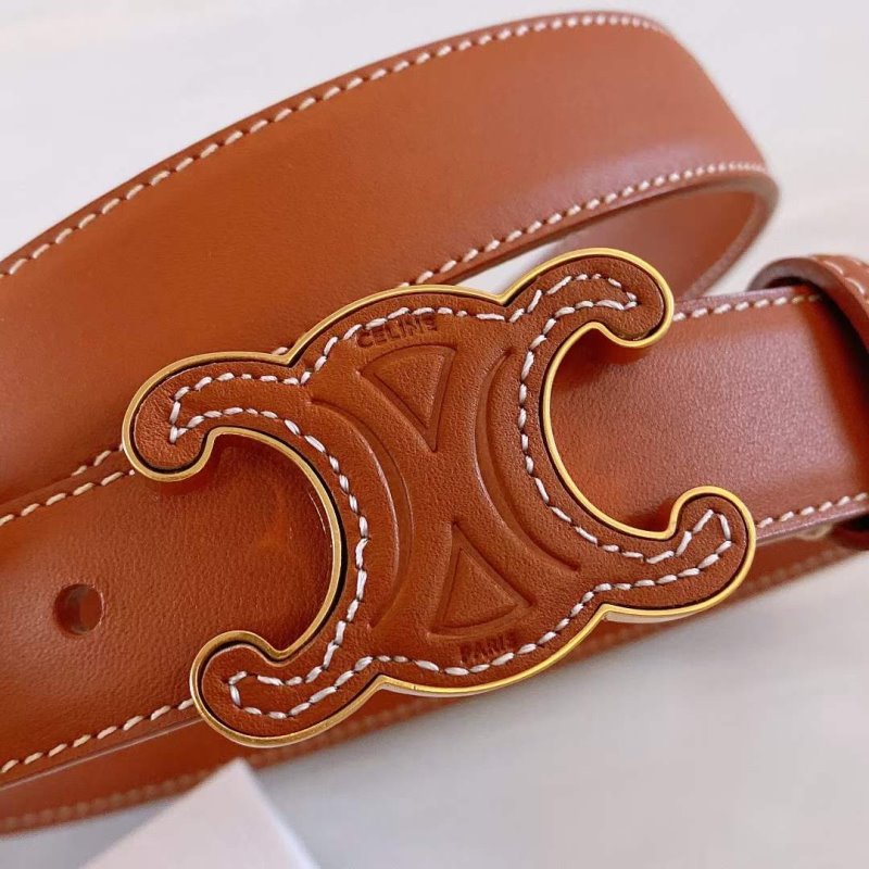 Celine Triomphe Cowhide Belt WB001135
