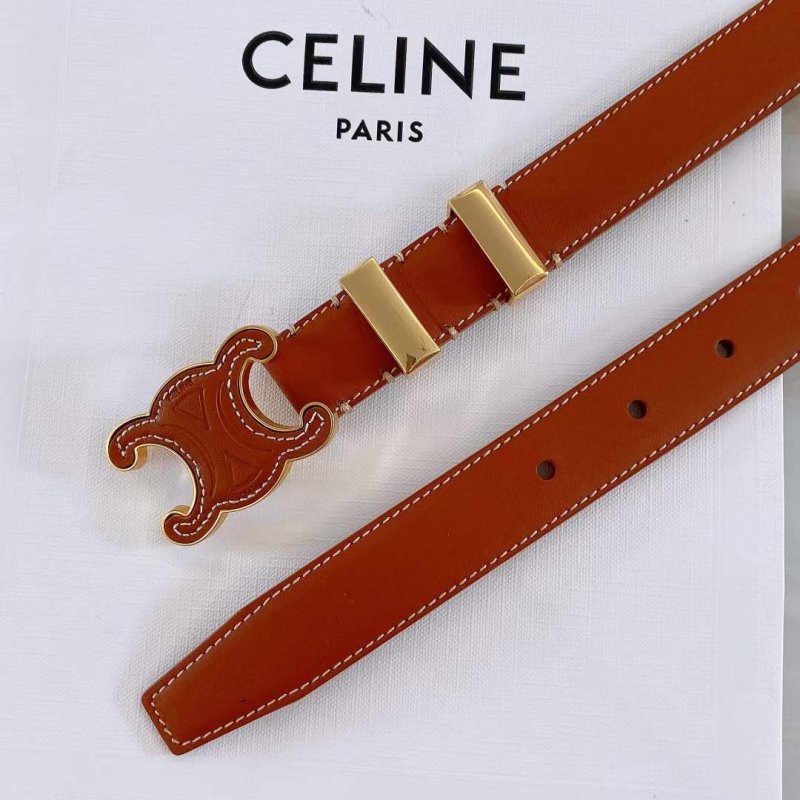 Celine Triomphe Cowhide Belt WB001137