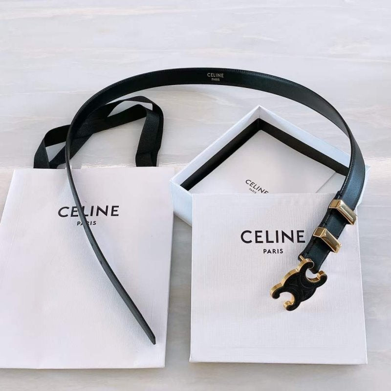 Celine Triomphe Cowhide Belt WB001139