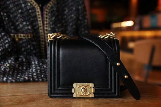 Chanel Black Mini Le Boy Bag BCH00748