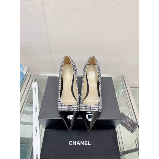 Chanel Coco Pointy Heeled Shoes SHS05470
