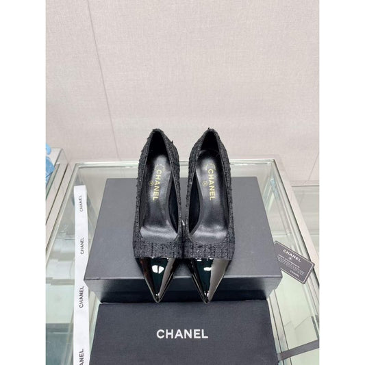 Chanel Coco Pointy Heeled Shoes SHS05471