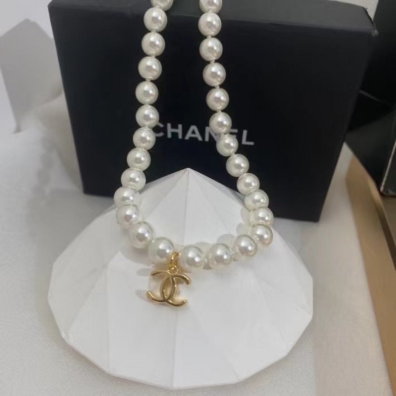 Chanel Double C Pearl Chain JWL00751