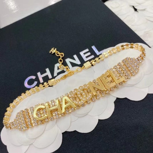 Chanel Rhinestone Necklace JWL00650