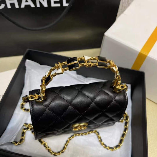 Chanel Buckle Hand Bag BG02137