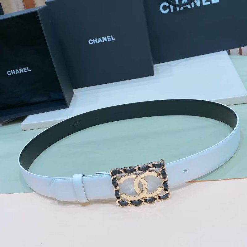 Blue chanel belt clearance